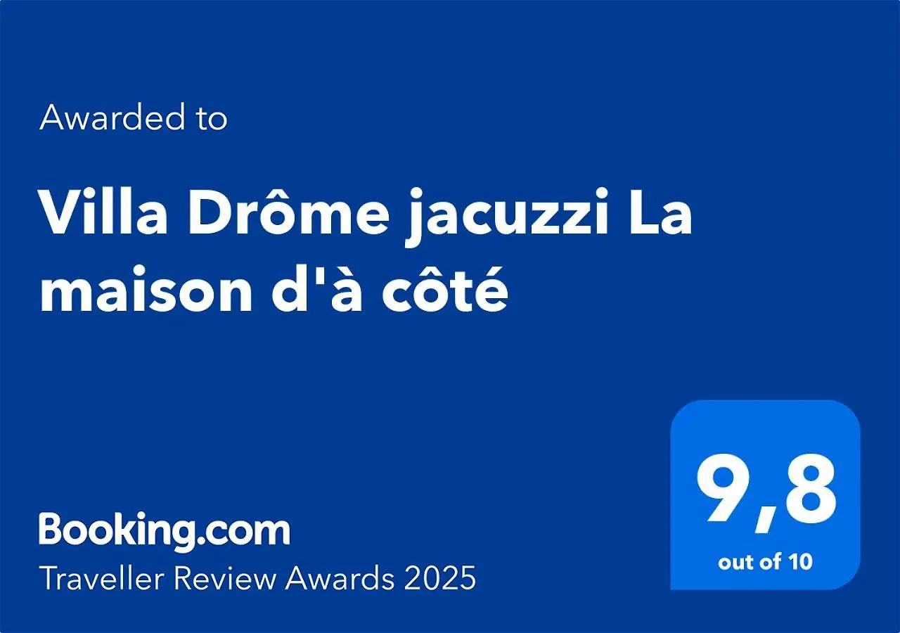 Villa Drome Jacuzzi La Maison D'A Cote Chatuzange-le-Goubet 0*,  法国